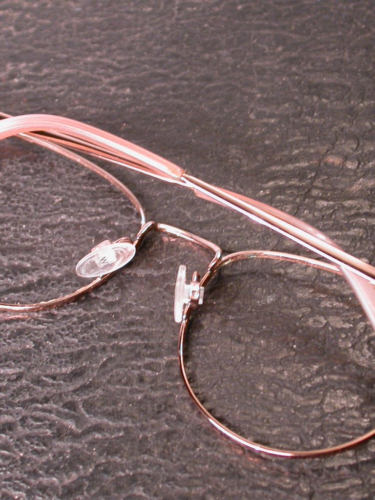 Warby Parker Ava Gold Metal Top Fashion Eyeglasses Frames — image 7 of 8